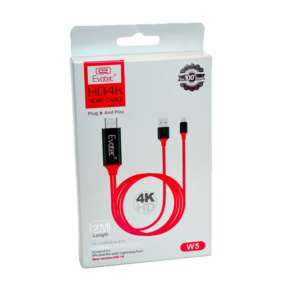 Cable HDMI a USB IOS