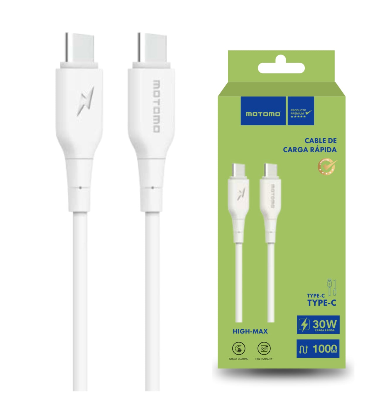 Cable de Carga de USB-C a USB-C