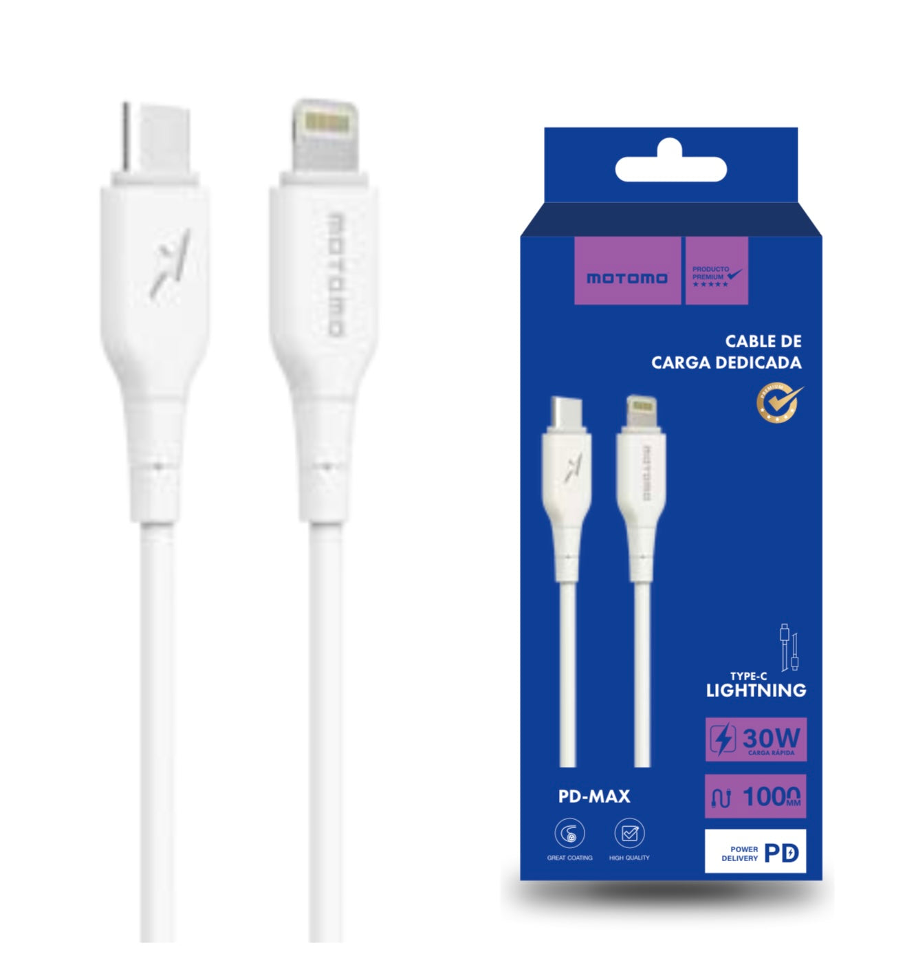 Cable de Carga de USB-C a Lightning / IOS