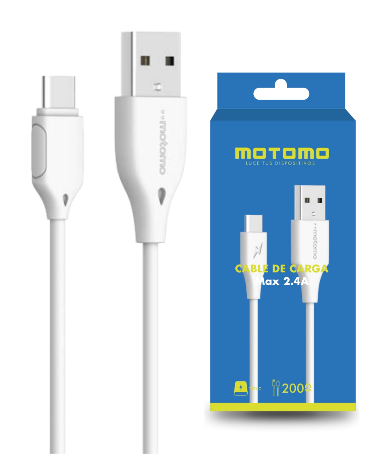 Cable de Carga de USB a USB-C 2 metros