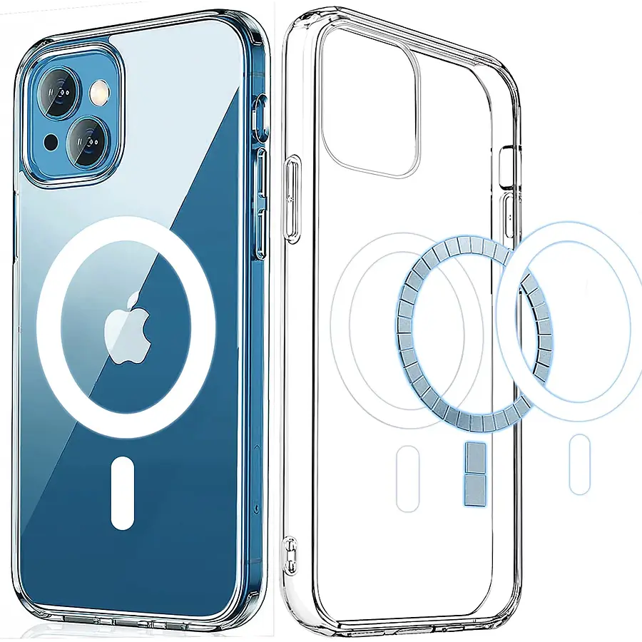 Carcasa Transparente Magsafe Iphone